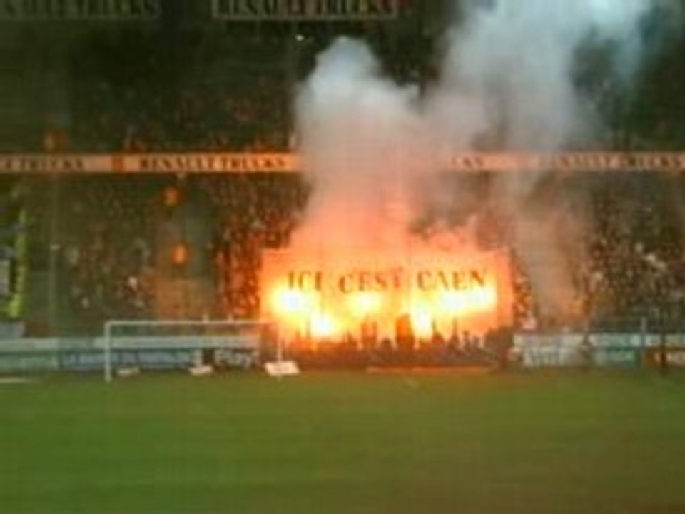 Tifo Fans Caen / Caen - Le Havre