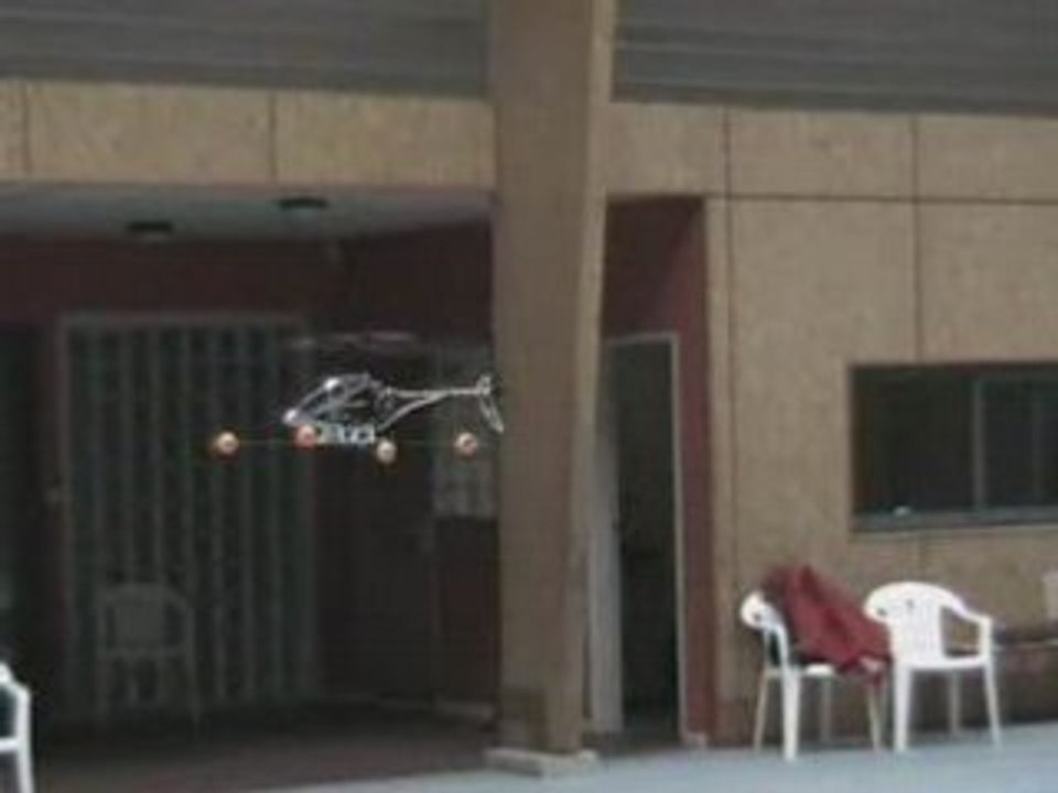 Premier vol King 2 au gymnase 9 octobre 2008