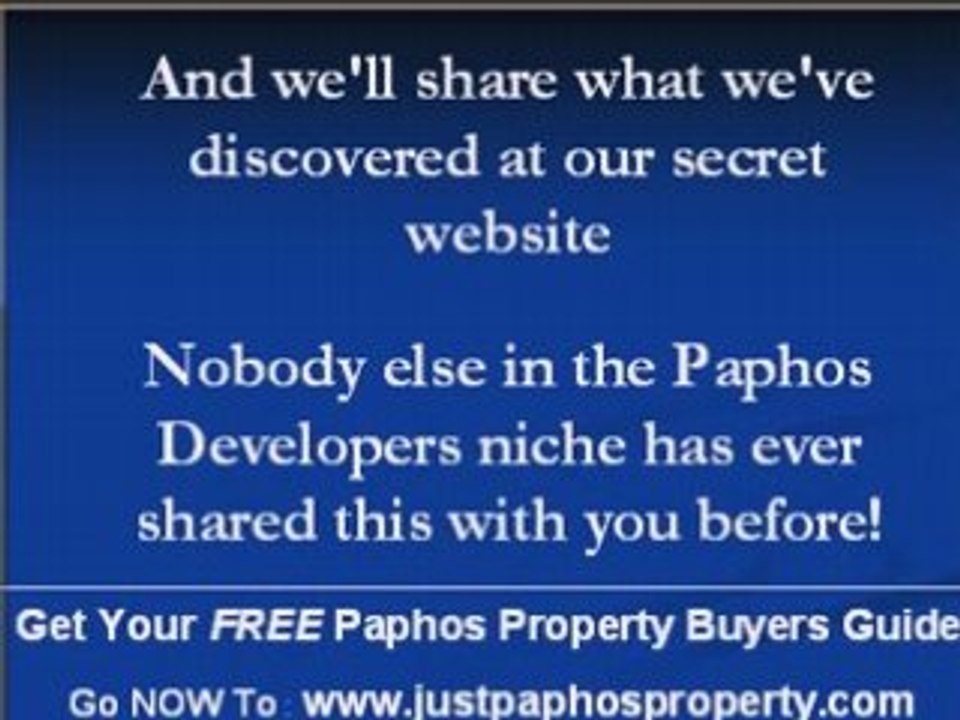 Paphos Estate Agents