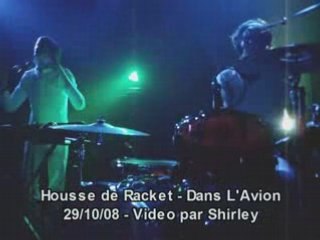 Housse de racket dans l avion boule noire