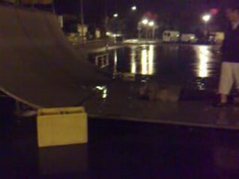 Glissade au skeat parc