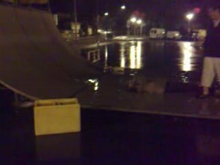 Glissade au skeat parc