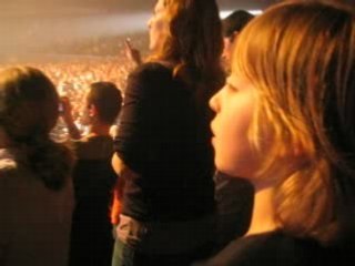 Coralie au Palais des sports de Paris