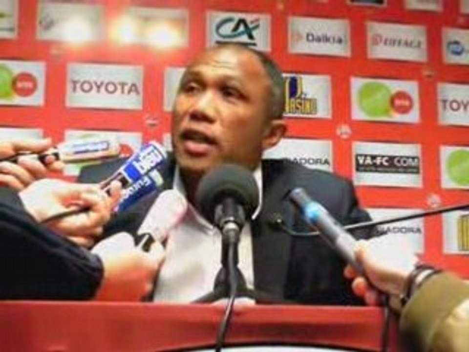 VAFC - Nancy (0-1)Antoine Kombouaré : «Une énorme déception»