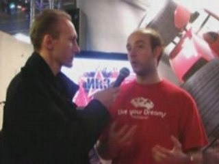 MGS08 Interview Focus et stand Trackmania DS Game Attitude