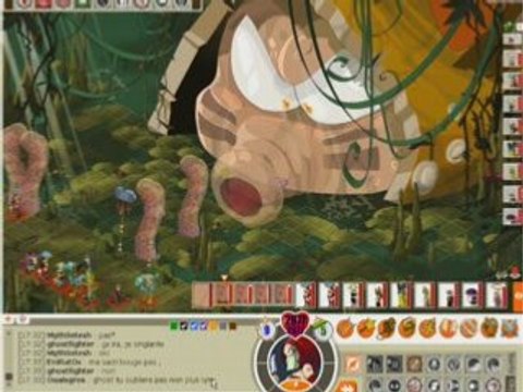 Dofus - un kralamoure géant sur raval