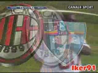 LECCE - MILAN AC 0-1 BUT DE RONALDHINO