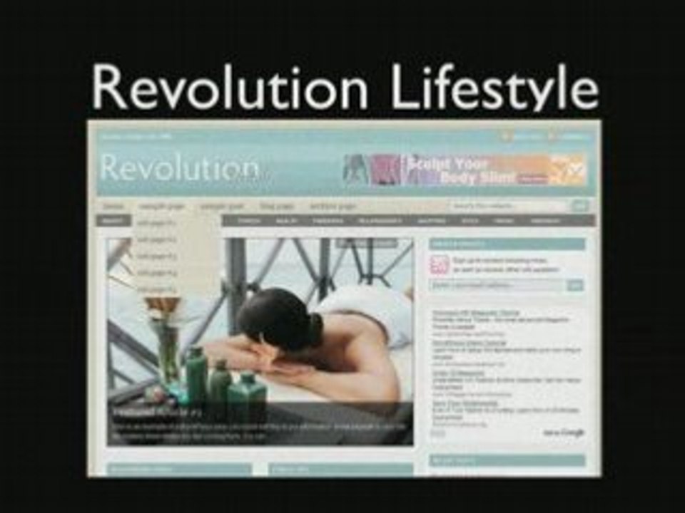 Premium Wordpress Theme Revolution