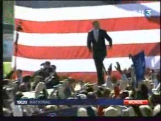 Clip de Barak Obama et John McCaim 30 10 2008