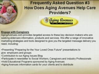 FAQ 3 Marketing Elder Care Indianapolis IN