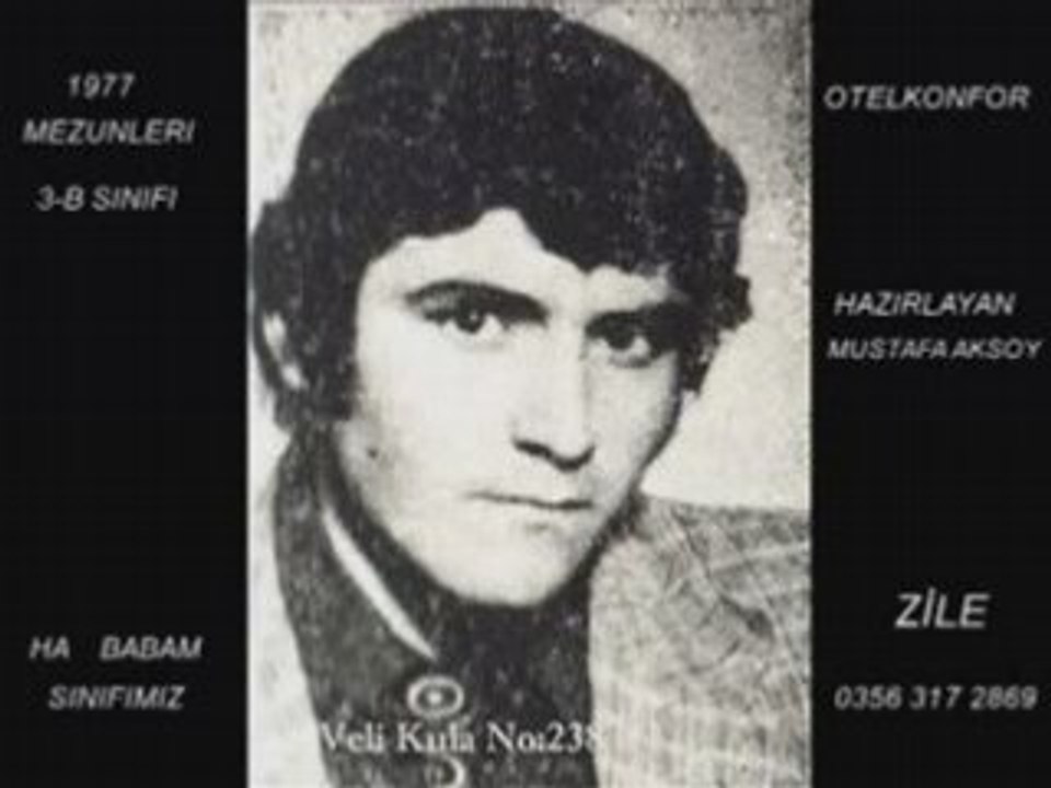 zile sanat okulu 1977 mezunları 3-b sınıfı öğrencileri
