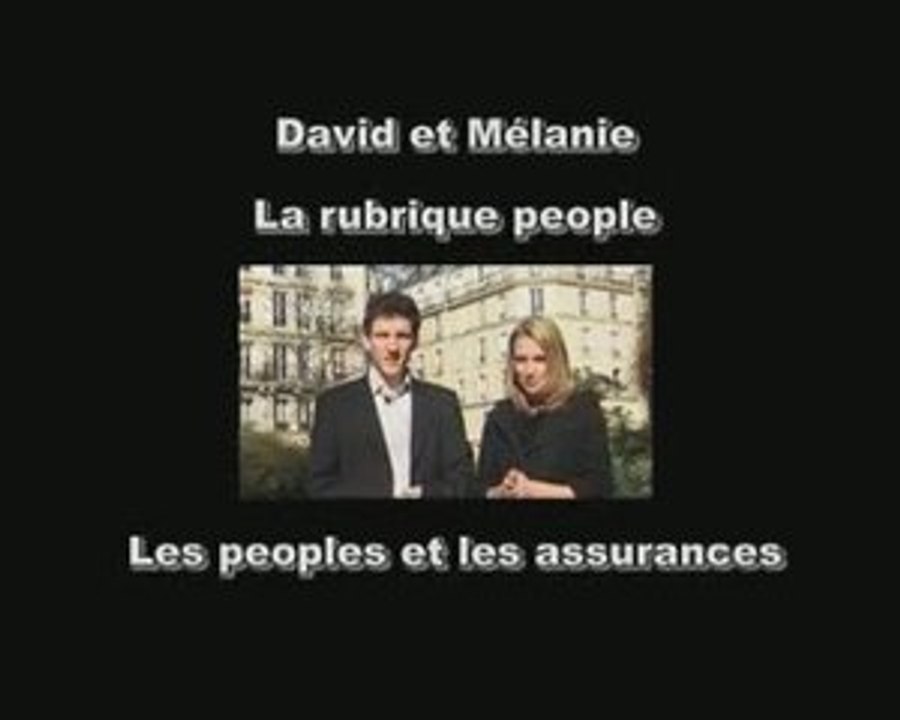 Pilote chronique people : Les peoples et les assurances