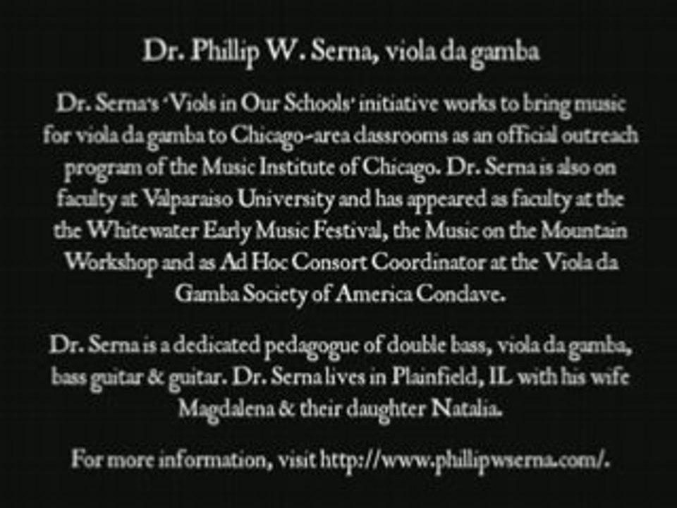 Viols in Our Schools â?? Richard Sumarte - Roben & Whoope