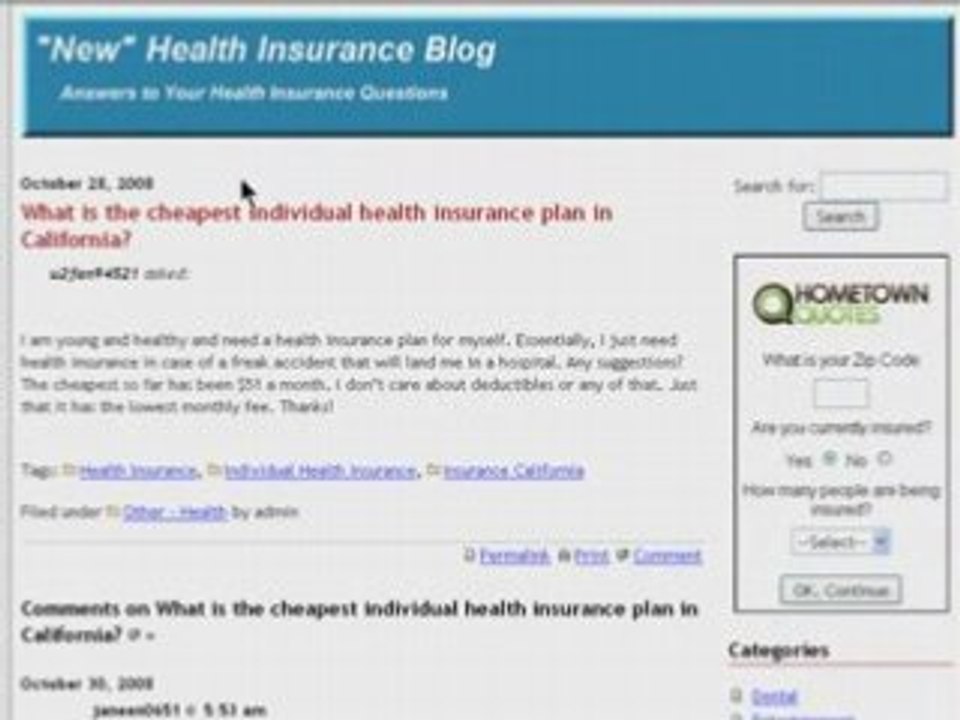 Health Insurance Q&A