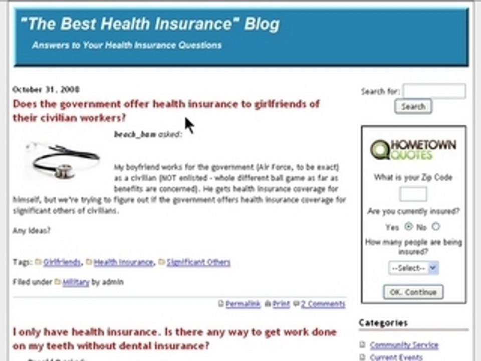 Health Insurance Q&A