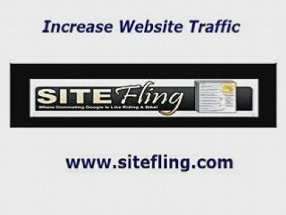 Increase web traffic
