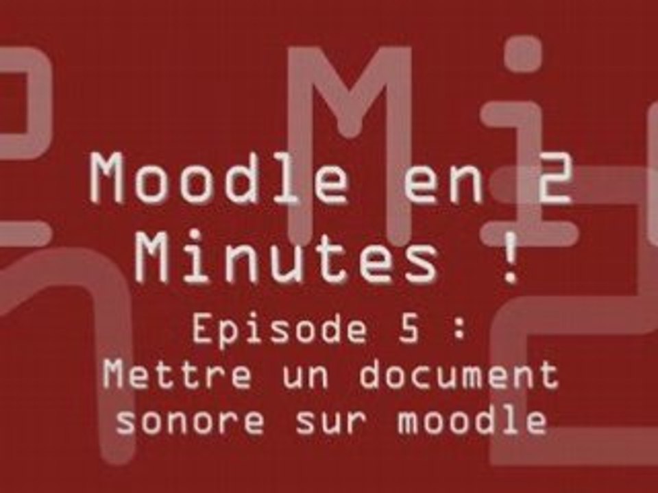 Episode 5 : mettre un document sonore en ligne