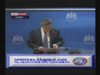 Gordon Brown calls for new world order