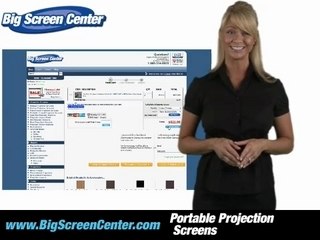 Portable Projection Screens