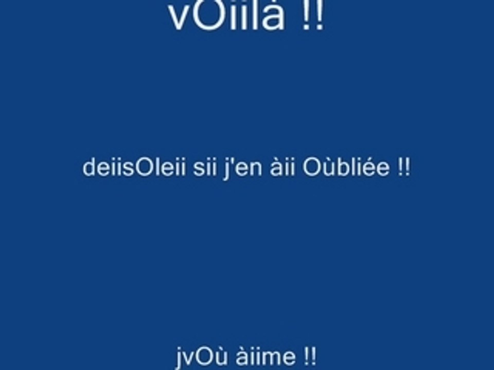 Vous seocnde