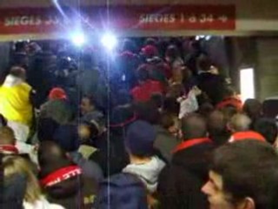 Paris-Lille : Montée dans le parcage