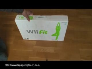 Déballage vidéo de la Wii Fit de Nintendo