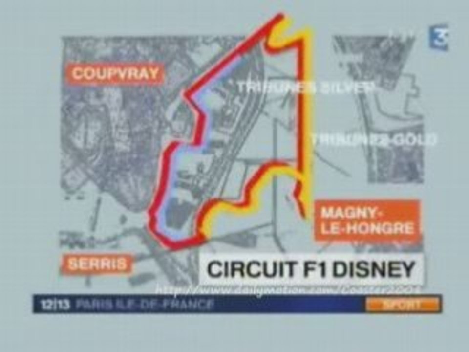 Projet de Formule 1 à Disneyland Paris !