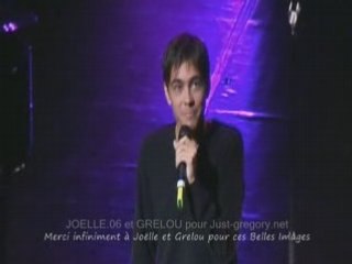 Grégory Lemarchal à Avignon pour "Faire Face au Sida" 2oo6