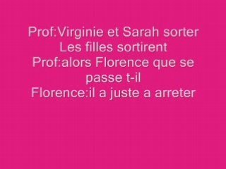Histoire d'amour entre Florence et Francis partie 1