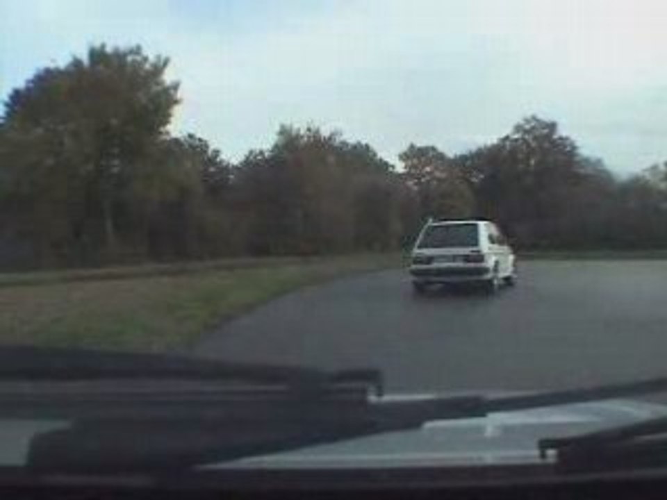 Racing West Lohéac 09/11/08 clio 16s suit golf GTI