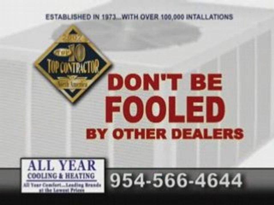 All Year Cooling -TV Spot 5 - Rheem and Trane Sale