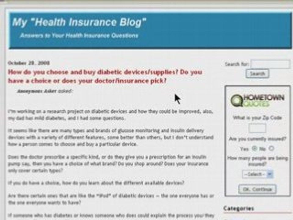 Health Insurance Answers for You