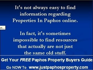 Property For Sale In Paphos