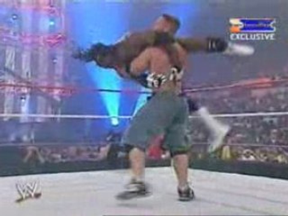 RVD vs John Cena vs Booker T vs Rene Dupree 27.6.04