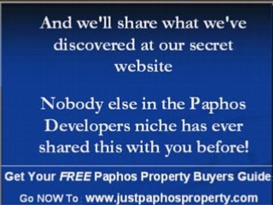 Paphos Property