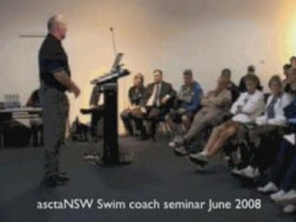 Australian Swimming Coaches Seminar NSW 2008 ...