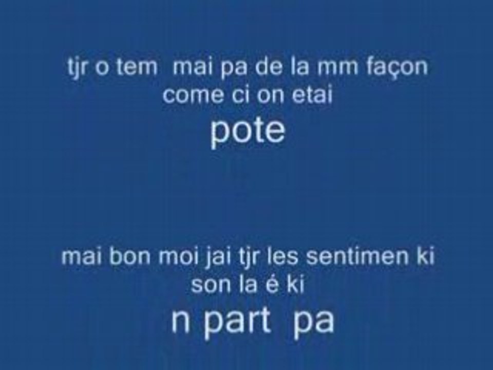 Nad et moi
