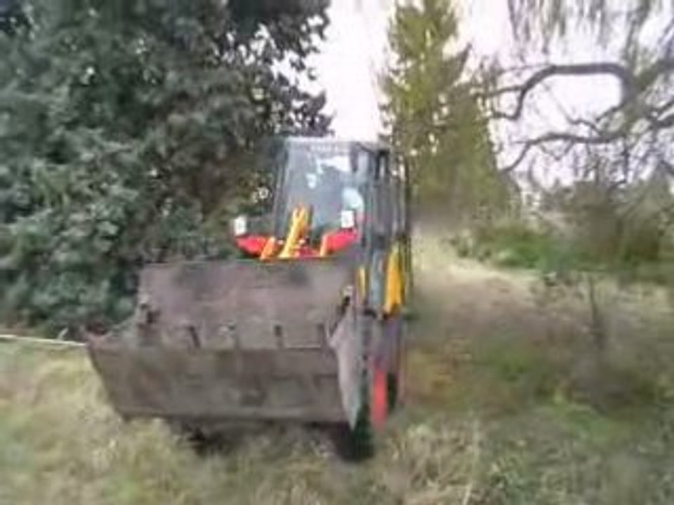 johann lauthier au tracto-pelle...