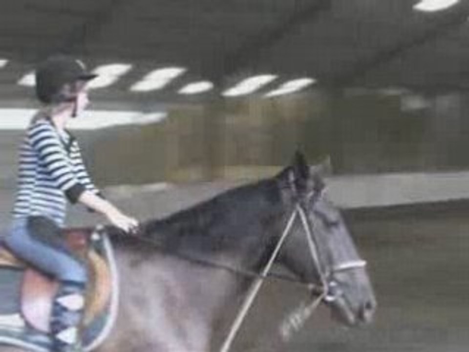 Reprise de Dressage du Galop 4 Marie et Gipsy
