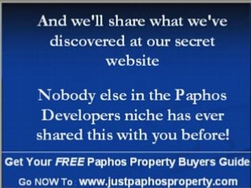 Paphos Estate Agents