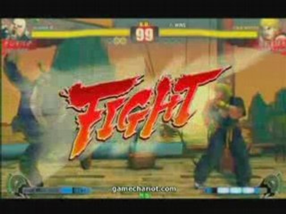 Street Fighter 4 : Rufus vs Ken