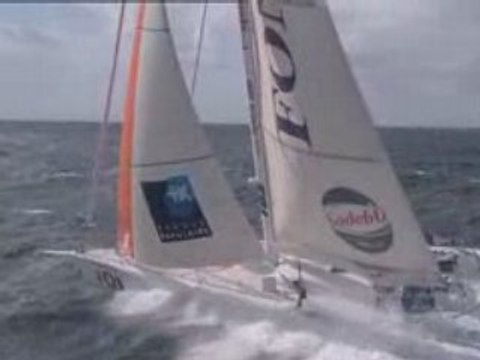 Vendée Globe - retour aux Sables pour Michel Desjoyeaux