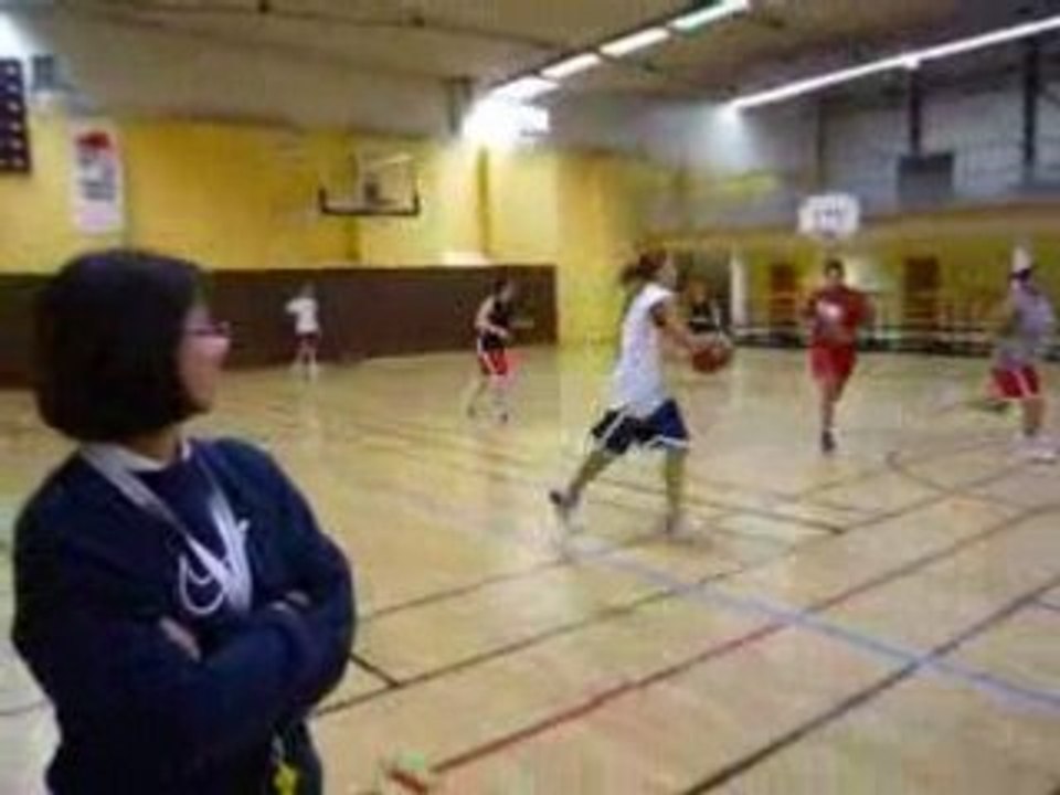 Les filles du cambrai basket à l'entrainement 4