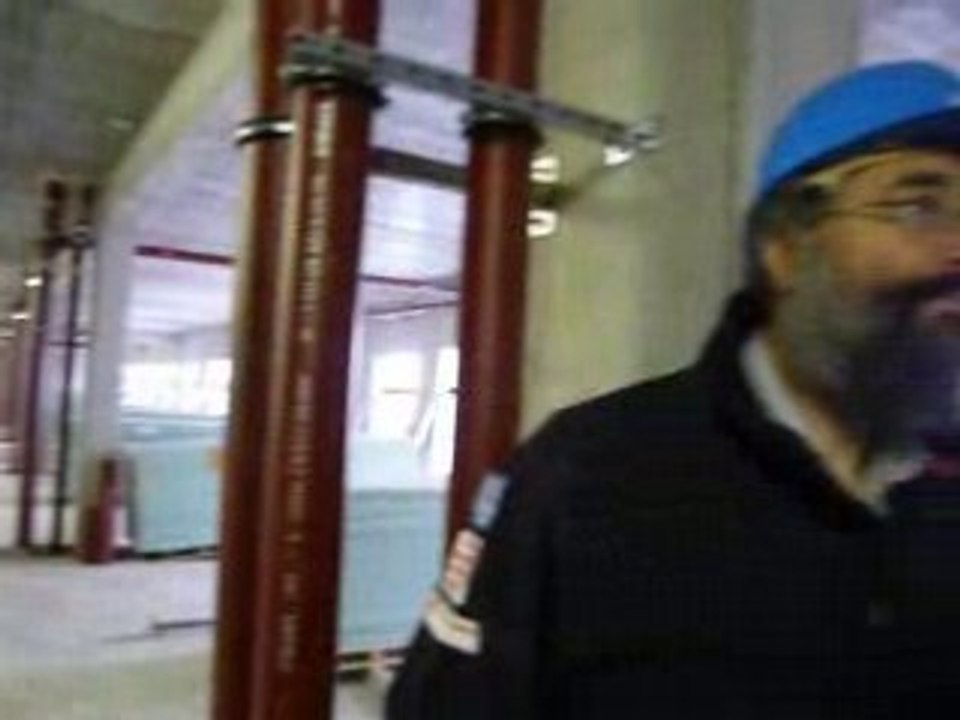 Visite du chantier de hôpital de cambrai 3