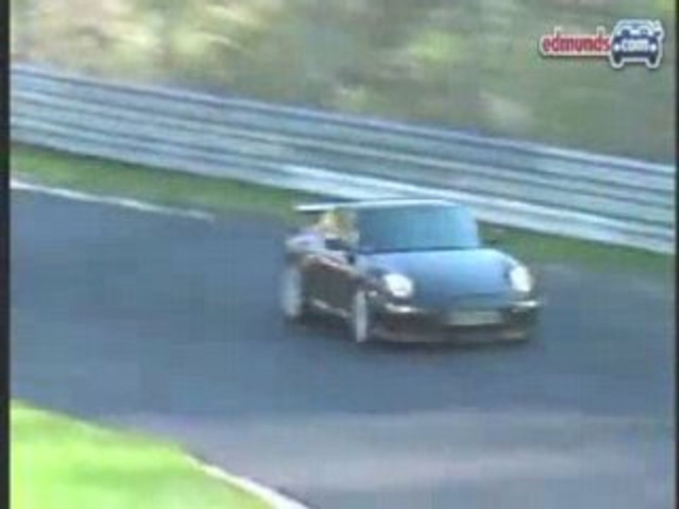 Porsche GT3 2010 - spy video
