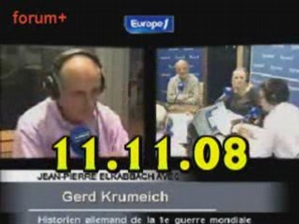 ITW de Gerd Krumeich (11.11.08)