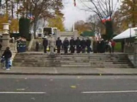 Cérémonie du 11 NOVEMBRE a Bellac (87)