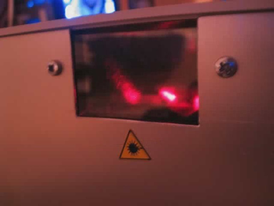 Laser Scanner made from 2 broken HDDs