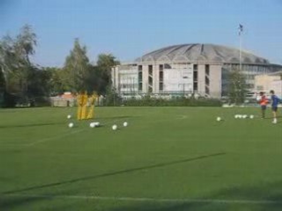 Juninho /Olympique Lyonnais - Entrainement