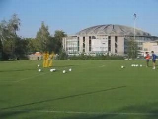 Juninho /Olympique Lyonnais - Entrainement